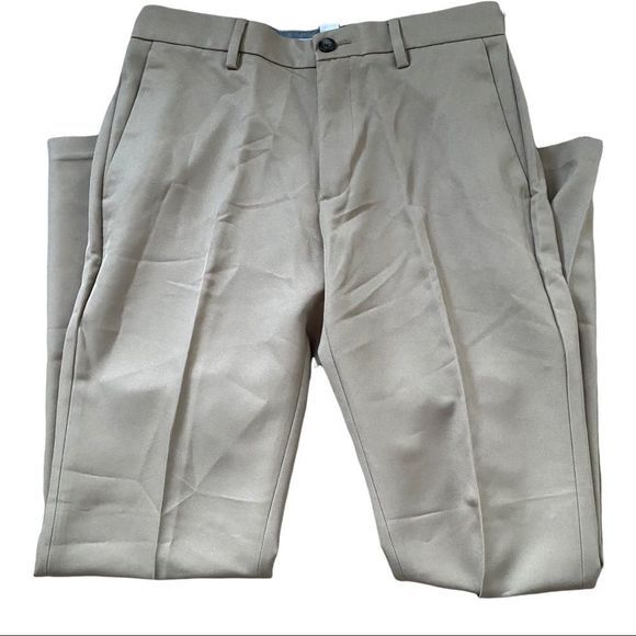 Amazon essentials tan chino pants 29x30 NWOT - Picture 2 of 5